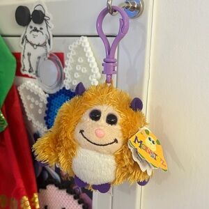 Ty Plush Monstaz Rufus Keychain